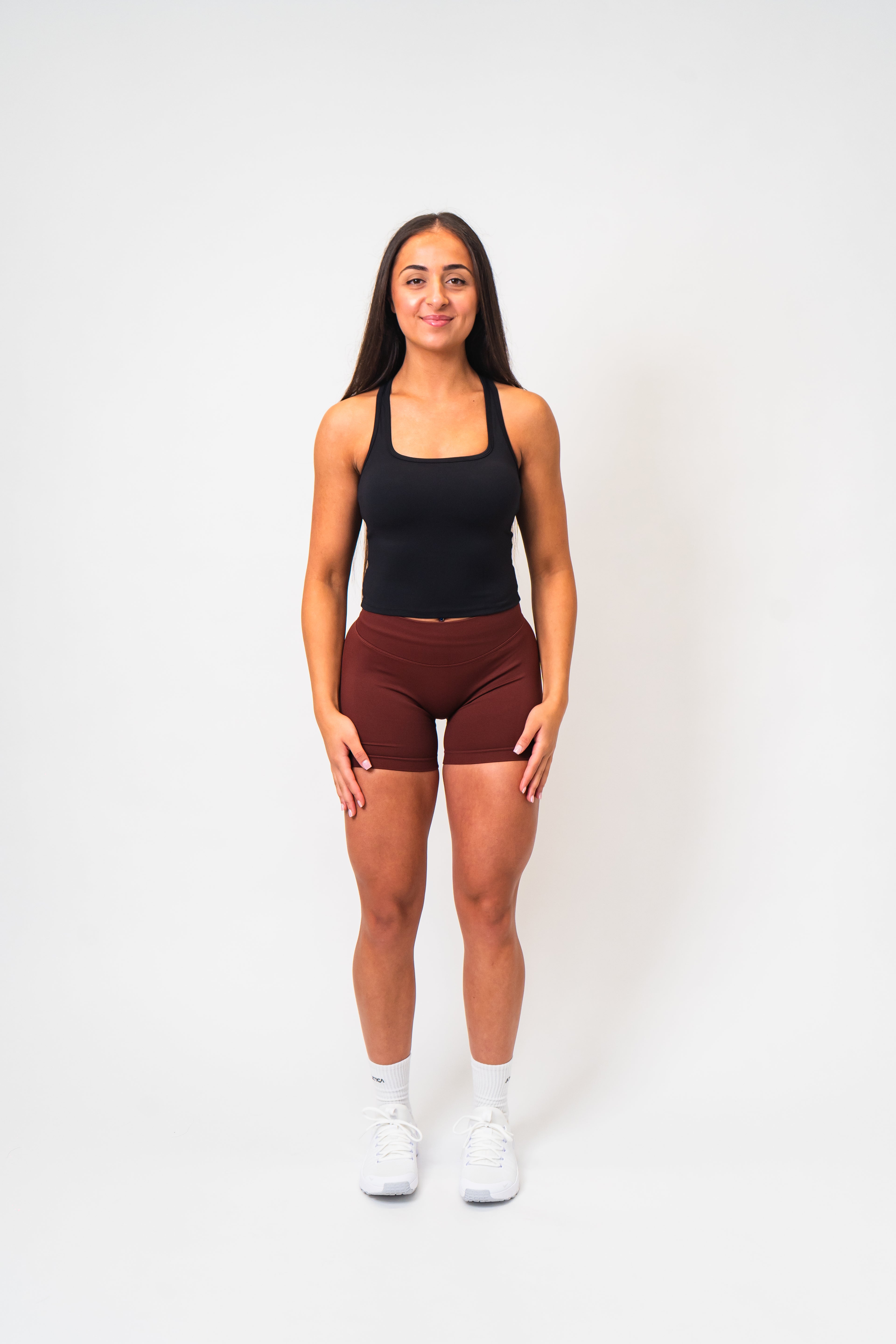 🔥Sculpt Contour Shorts - Warm Mocha