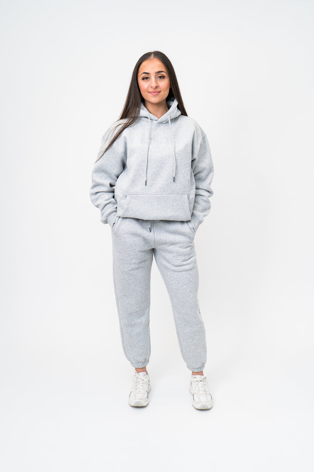 Unisex - Grey "ATHLETICA' Tracksuit Set