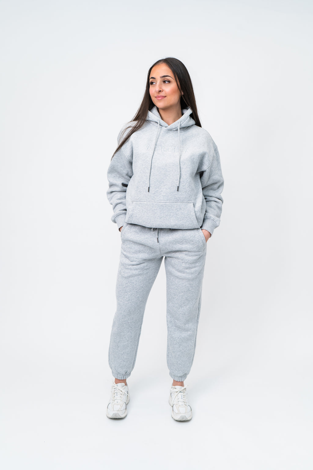 Unisex - Grey "ATHLETICA' Tracksuit Set