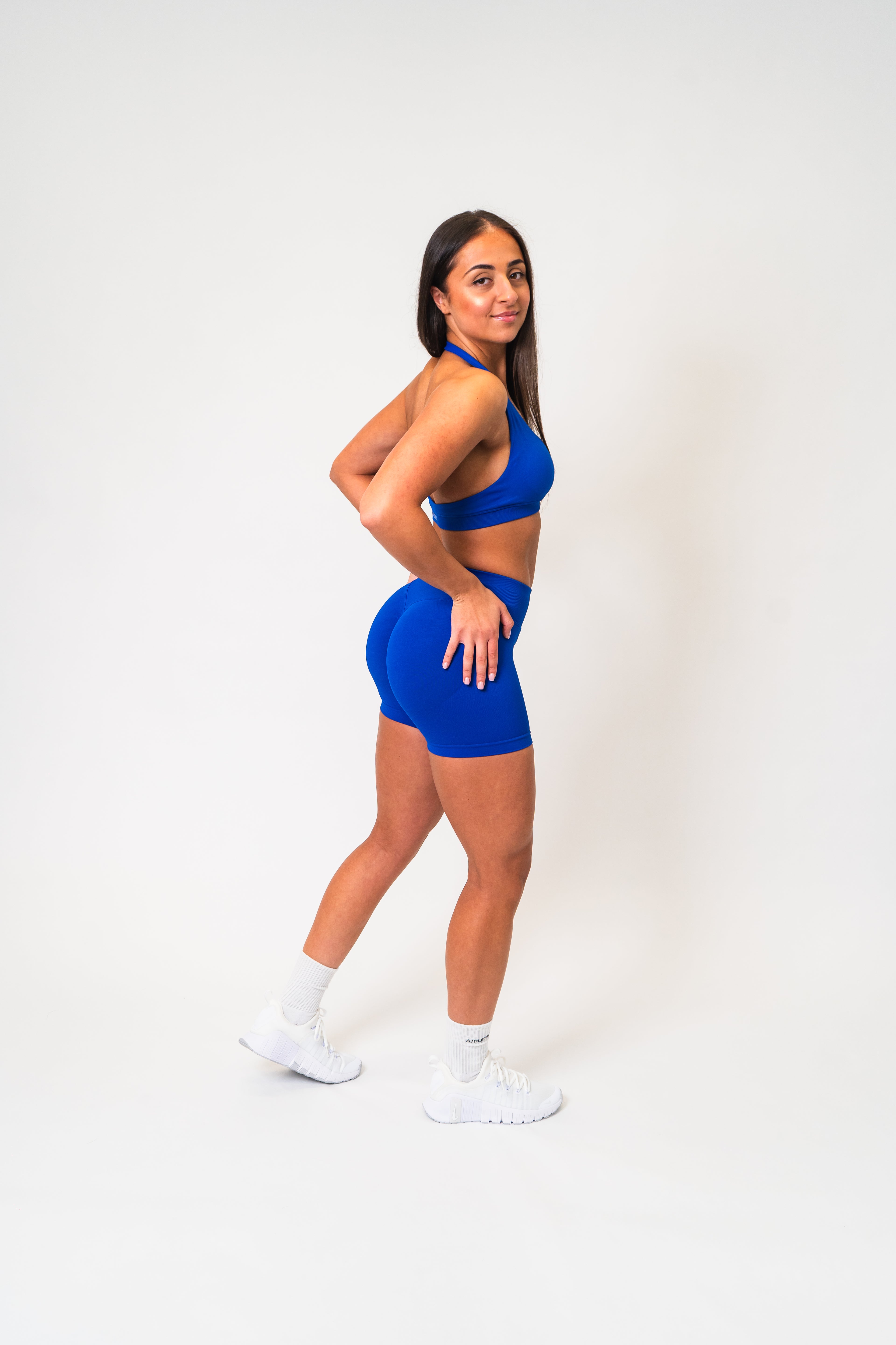 🔥Sculpt Contour Shorts - Electric Blue