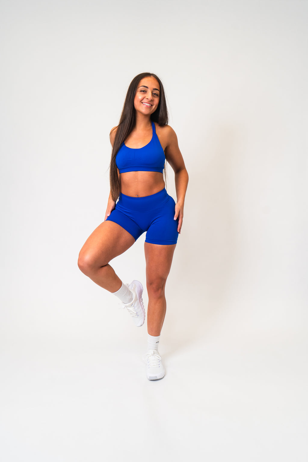 Halter Bra - Electric Blue