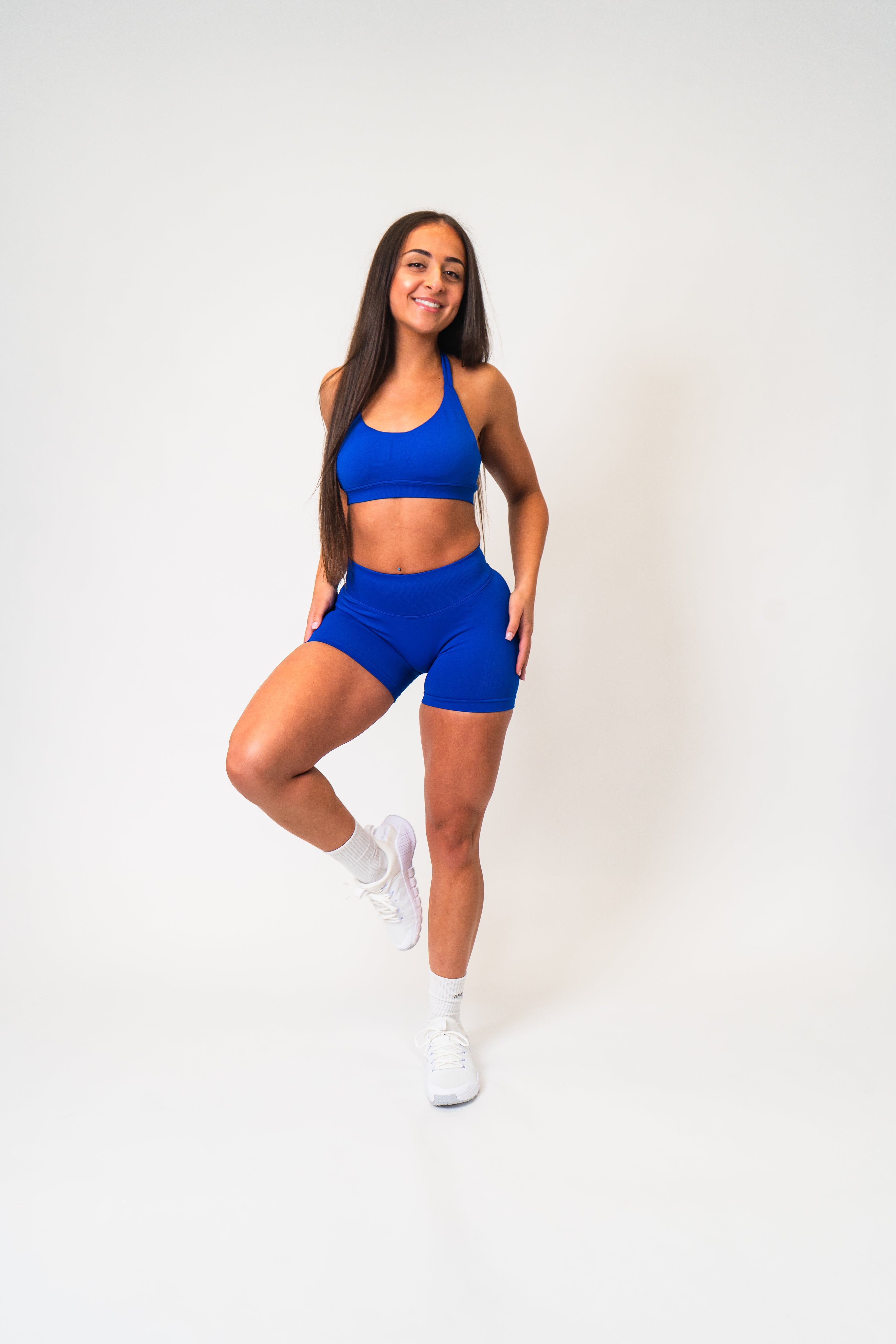 🔥Sculpt Contour Shorts - Electric Blue