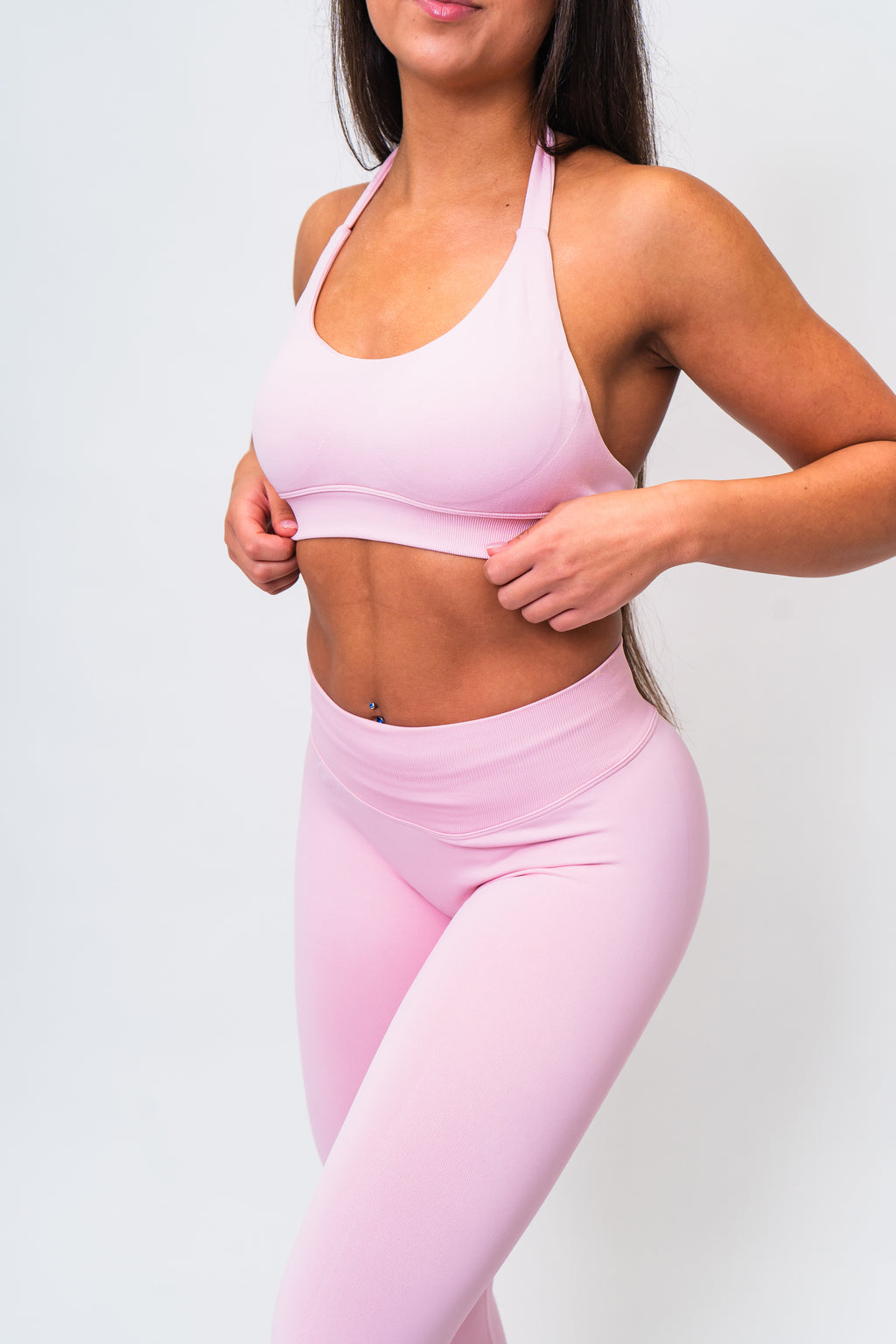 Halter Bra - Dusty Pink