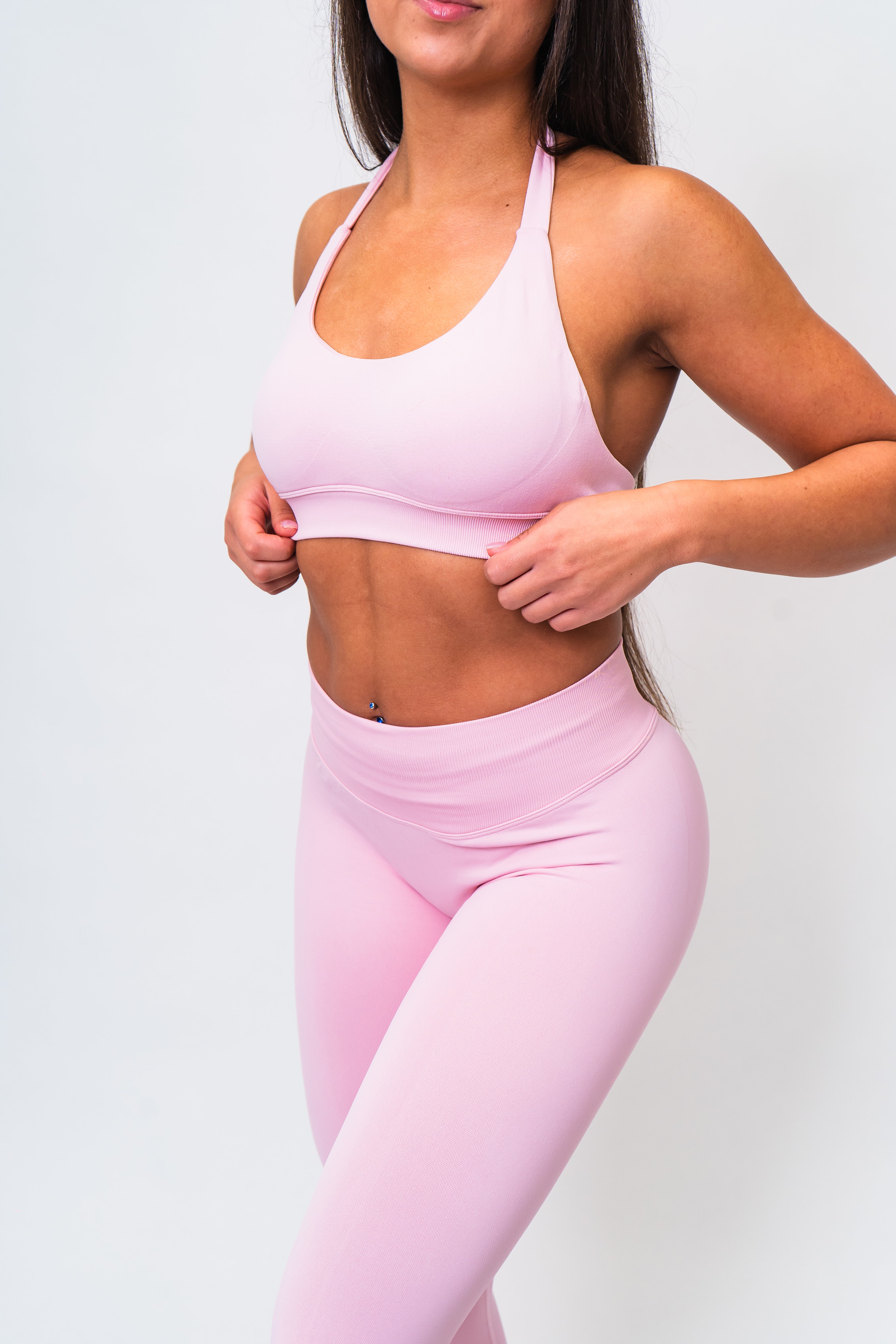 Halter Bra - Dusty Pink