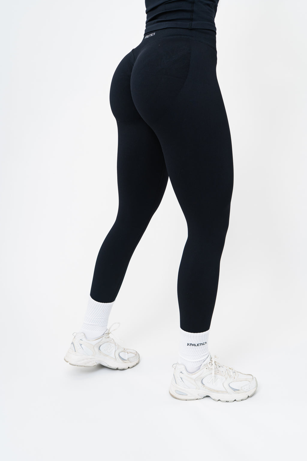 Sculpt Contour Leggings - Midnight Black