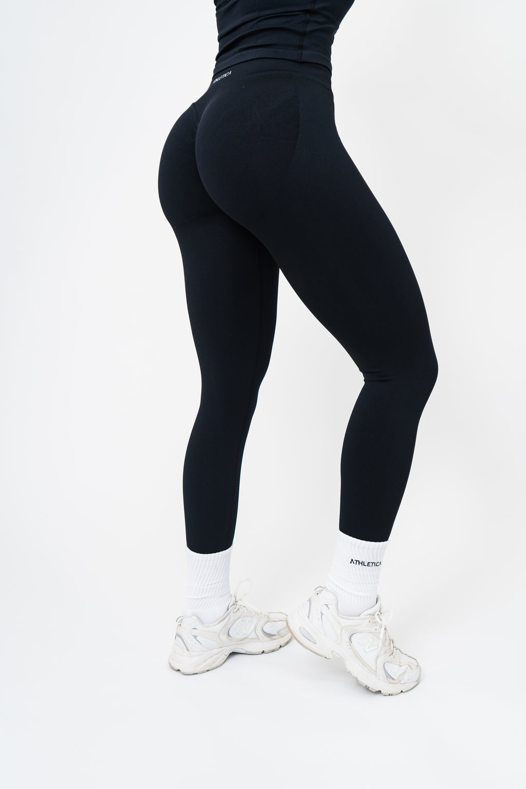 Sculpt Contour Leggings - Midnight Black