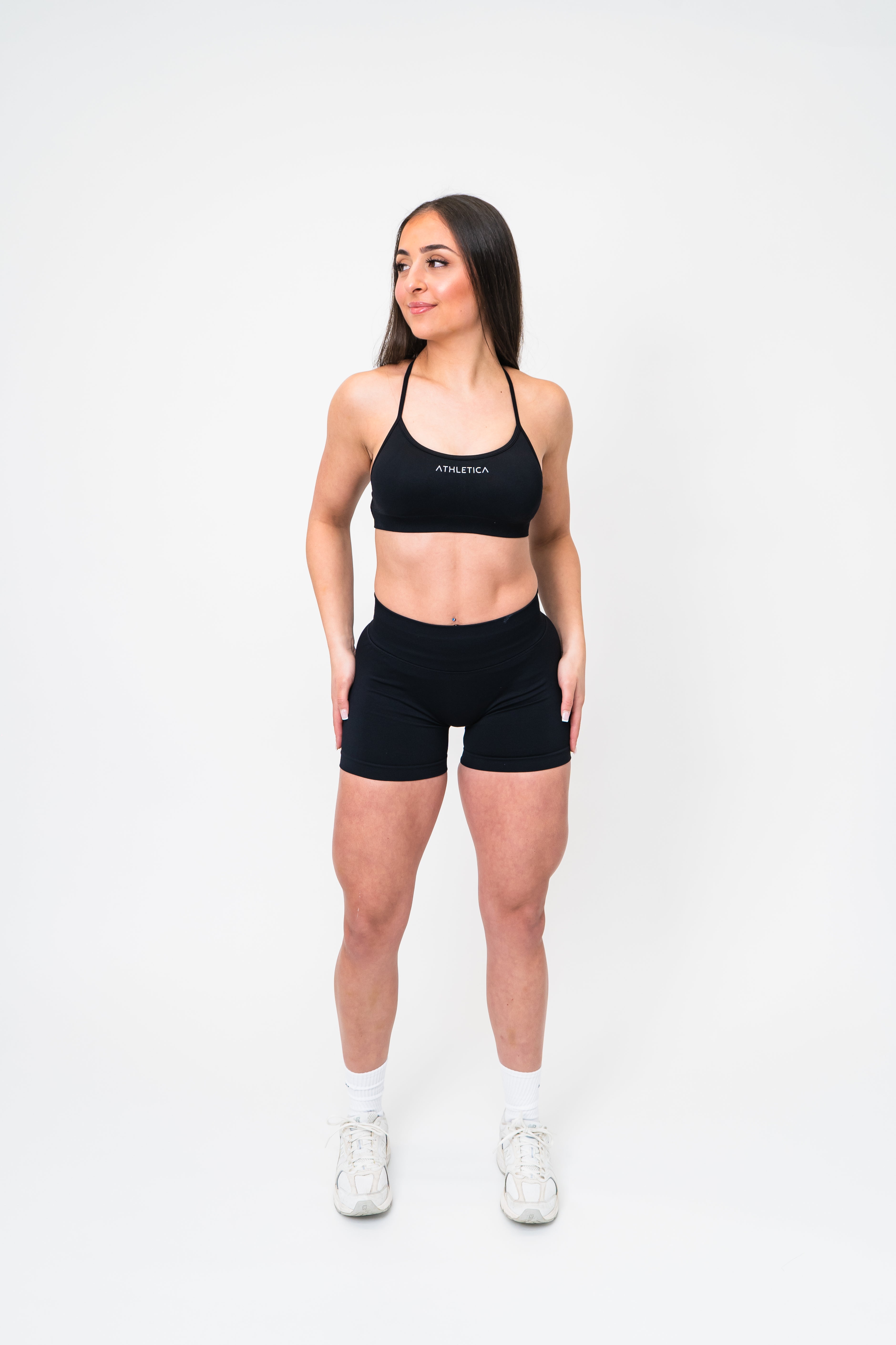 Sculpt Infinity Bra - Midnight Black