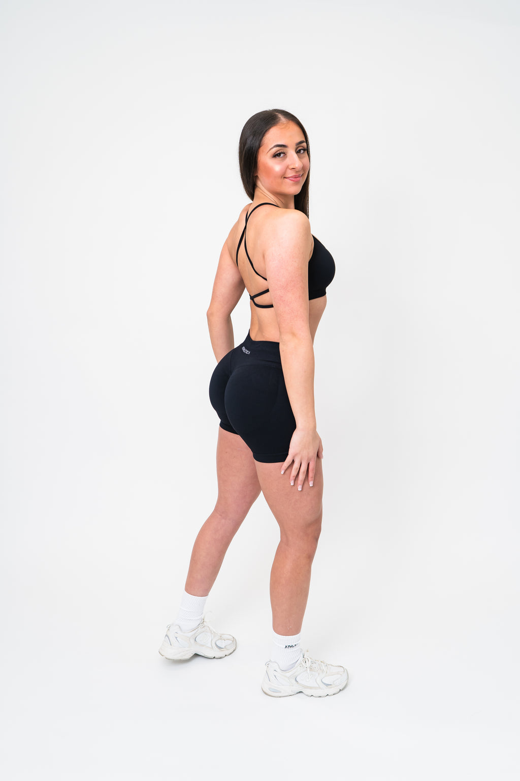 Sculpt Infinity Bra - Midnight Black