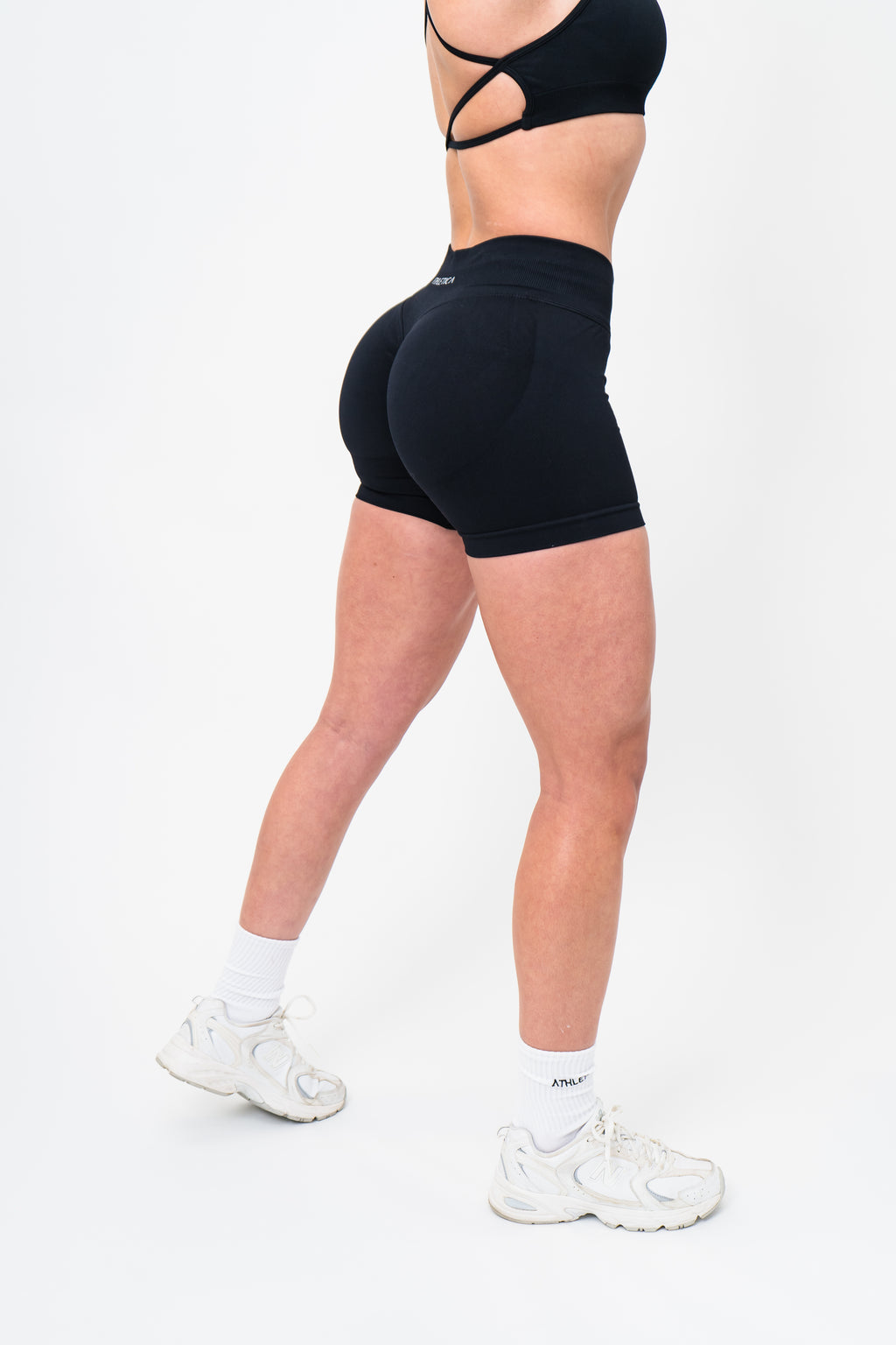 Sculpt Contour Shorts - Midnight Black