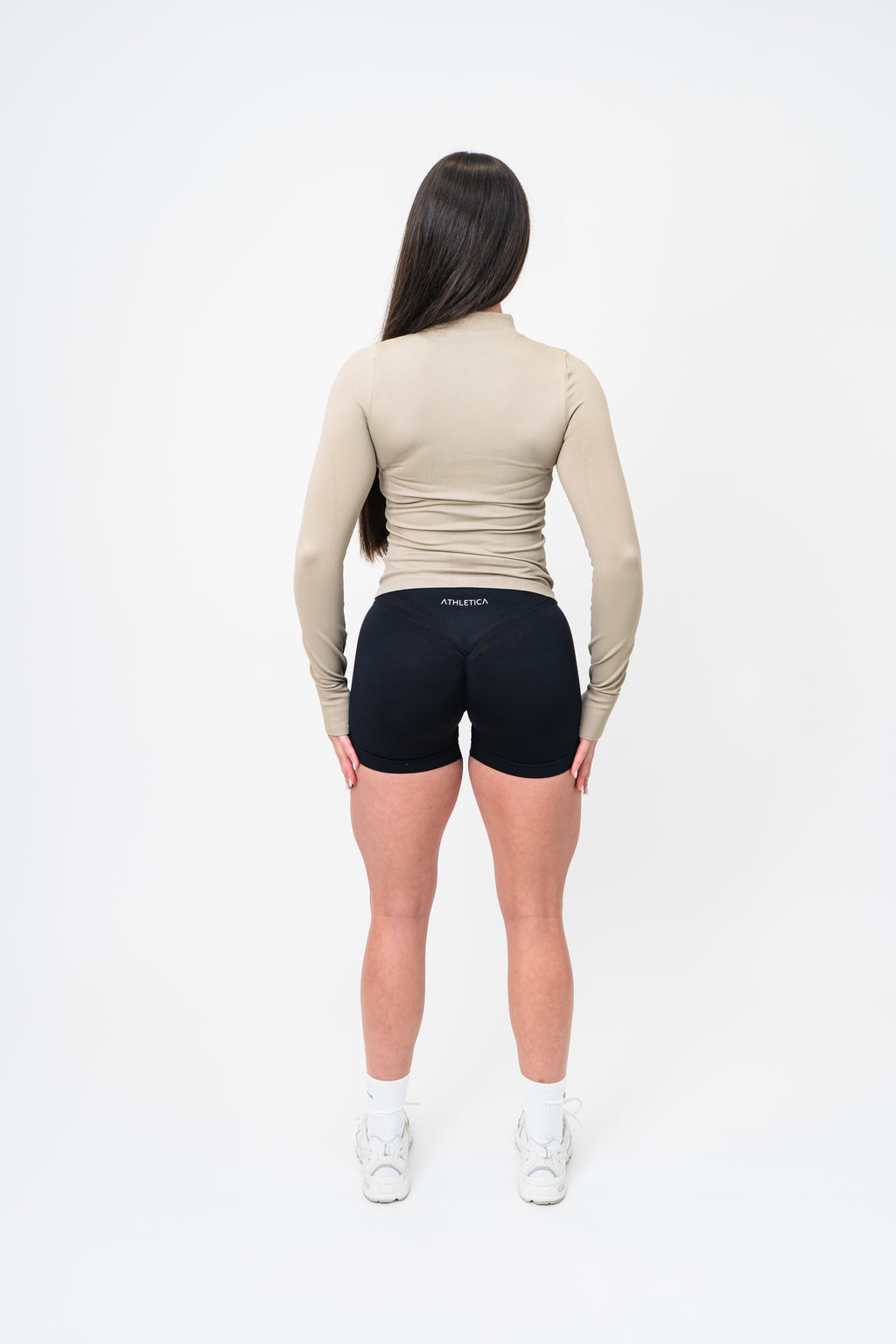 Sculpt  Zip Jacket - Oatmeal