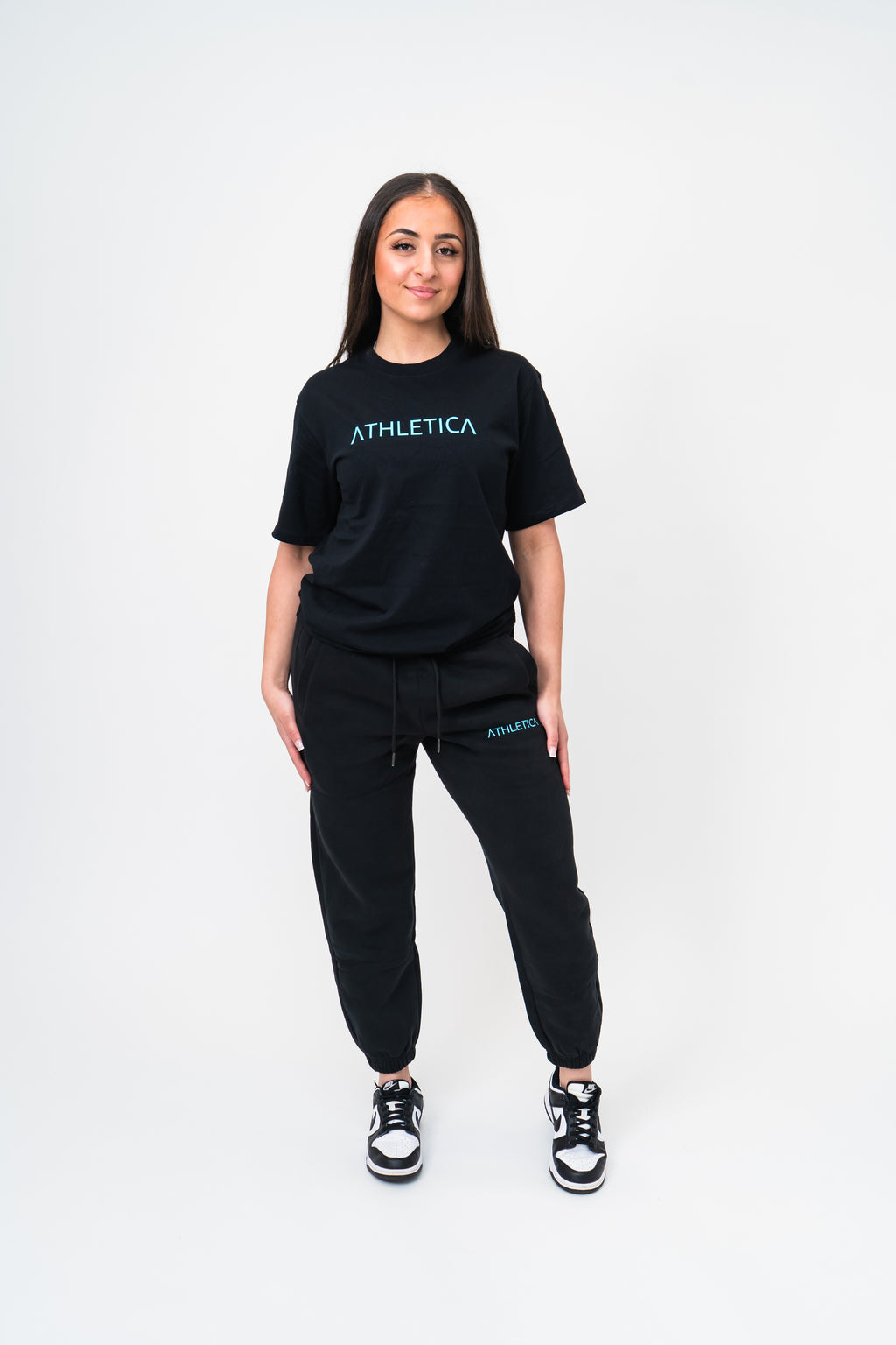 Unisex Tiffany Blue "ATHLETICA" T-Shirt