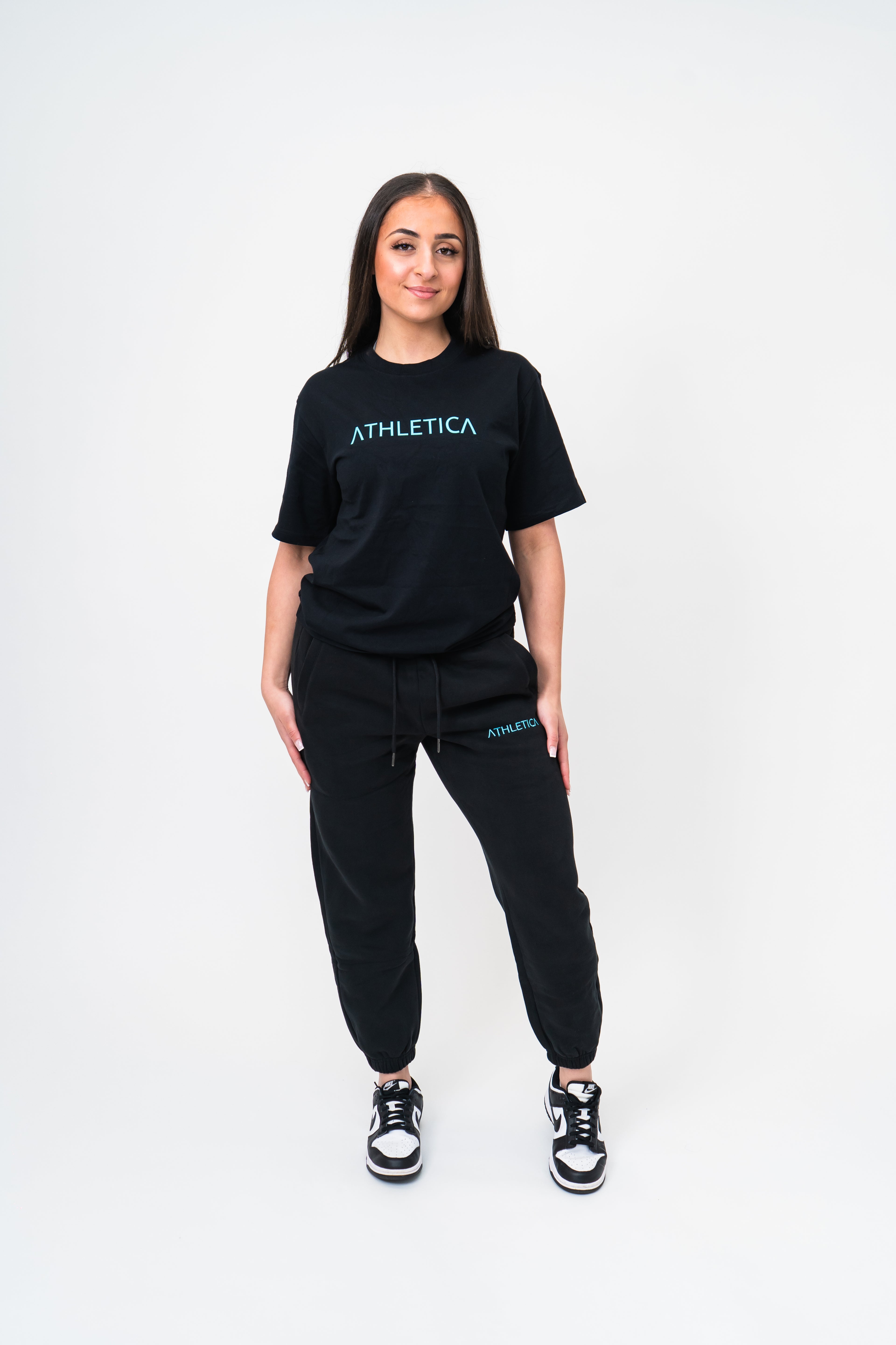 Unisex Tiffany Blue "ATHLETICA" T-Shirt