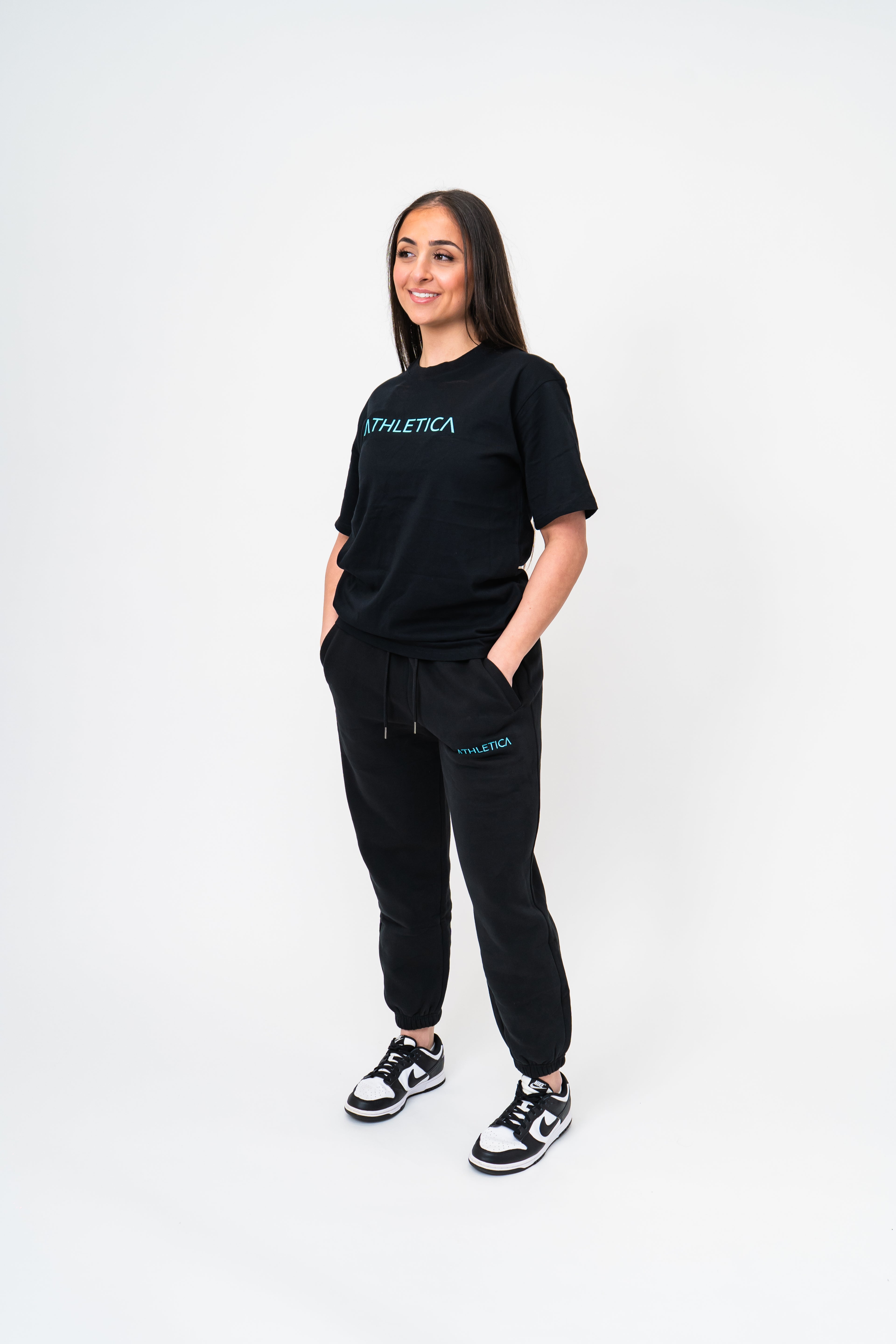 Unisex Tiffany Blue "ATHLETICA" T-Shirt