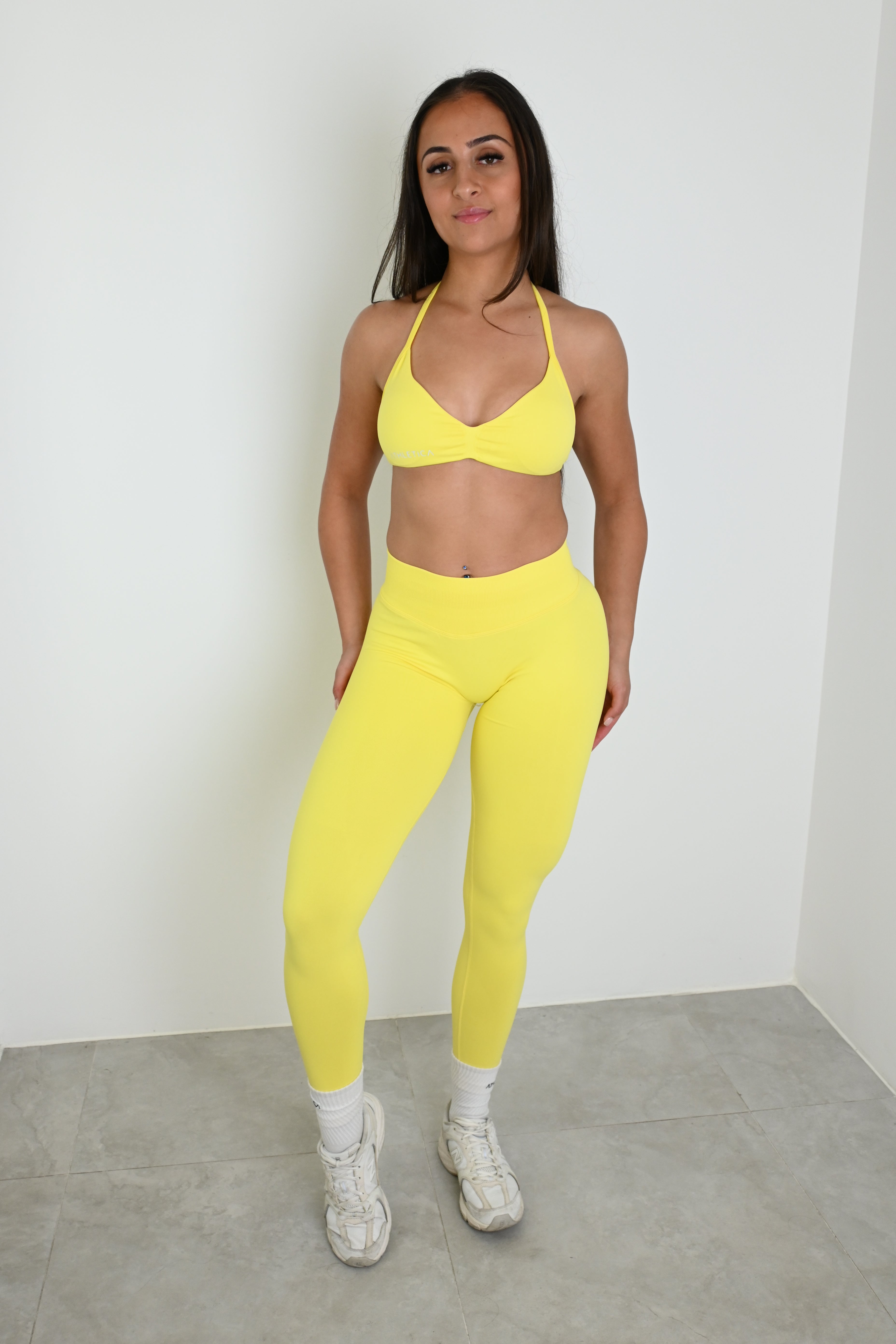 🔥Sculpt Contour Leggings- Lemon Sorbet